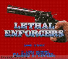 lethal enforcers snes completeroms